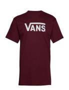Vans Classic Tops T-shirts Short-sleeved Burgundy VANS