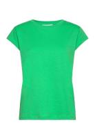 Leti T-Shirt Tops T-shirts & Tops Short-sleeved Green Minus