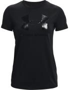 Ua Rival Logo Ss Sport T-shirts & Tops Short-sleeved Black Under Armou...