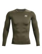 Under Armour Ua Hg Armour Comp Ls Khaki Green