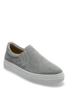 Selected Homme Slhdavid Chunky Suede Slipon Grå