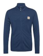 Check Jacket Sport Sweat-shirts & Hoodies Sweat-shirts Blue Bula