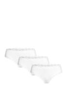 Brief 3-P Em Lace Brazilian Re Trosa Brief Tanga White Lindex