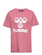 Hmltres T-Shirt S/S Sport T-shirts Short-sleeved Pink Hummel