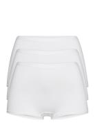 Brief 3 Pack Carin Boxer High Hipstertrosa Underkläder White Lindex