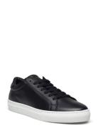 Les Deux Theodor Leather Sneaker Svart