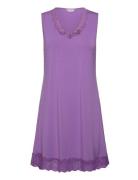 Bamboo Sleeveless Nightdress Nattlinne Purple Lady Avenue