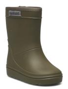 Rain Boots Solid Shoes Rubberboots High Rubberboots Green En Fant