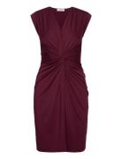 Dress Kort Klänning Burgundy Rosemunde