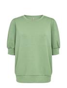 Sc-Banu Tops Sweat-shirts & Hoodies Sweat-shirts Green Soyaconcept
