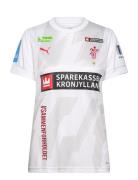 Dansk Håndbold Away Jersey W Sport T-shirts & Tops Short-sleeved White...