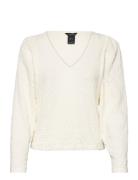 Top Jessica Tops Blouses Long-sleeved White Lindex