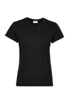 Soft Cotton Tee Designers T-shirts & Tops Short-sleeved Black Filippa ...