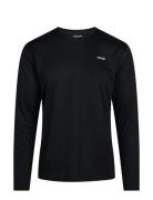 ZEBDIA Men L/S Sports Tee Svart