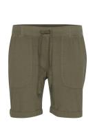 Kaffe Curve Kcnana Shorts Khaki Green