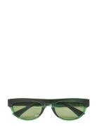 Jake Accessories Sunglasses D-frame- Wayfarer Sunglasses Green A.Kjærb...