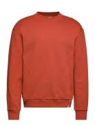 French Sweatshirt Tops Sweat-shirts & Hoodies Hoodies Orange Les Deux