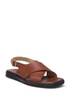 ANGULUS Sandals - Flat Brun