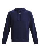 Under Armour Ua Rival Fleece Hoodie Marinblå