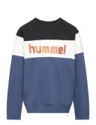 Hmlclaes Sweatshirt Sport Sweat-shirts & Hoodies Sweat-shirts Blue Hum...