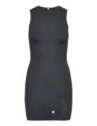 Ace Rib Dress Sport Short Dress Black Björn Borg