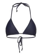 Rosemunde Triangle Bikini Top Blå