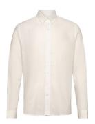 Lindbergh Linen/Cotton Shirt L/S Vit