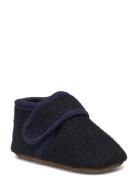 Classic Wool Slippers Slippers Inneskor Navy Melton