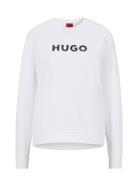 The Hugo Sweater Tops Sweat-shirts & Hoodies Sweat-shirts White HUGO