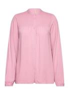 Sc-Radia Tops Blouses Long-sleeved Pink Soyaconcept