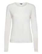 Slim Lightweight Ls T-Shirt Tops T-shirts & Tops Long-sleeved White GA...