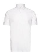 Pure Solid Polo Tops Polos Short-sleeved White PUMA Golf