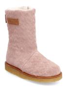 ANGULUS Boots - Flat - With Zipper Rosa