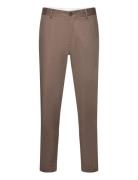 Slh196-Straight Gibson Chino Noos Bottoms Trousers Formal Brown Select...