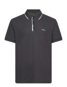 Paddy 2 Sport Polos Short-sleeved Black BOSS