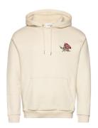 Felipe Hoodie Tops Sweat-shirts & Hoodies Hoodies Beige Les Deux