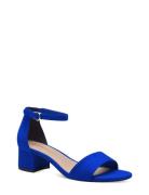 Women Sandals Sandal Med Klack Blue Tamaris