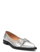 Saso Low Ballerinaskor Ballerinas Silver Pavement