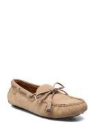 Polo Ralph Lauren Anders Tasseled Suede Driver Beige