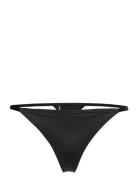 Thong Satin Stringtrosa Underkläder Black BOSS