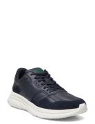 Modern Runner Best Lth Mix Låga Sneakers Navy Tommy Hilfiger