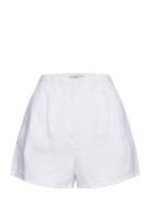 Gina Tricot Linen Shorts Vit