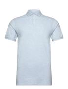 Bs Monir Regular Fit Polo Shirt Tops Polos Short-sleeved Blue Bruun & ...