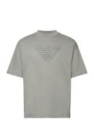 T-Shirt Designers T-shirts Short-sleeved Grey Emporio Armani
