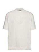T-Shirt Designers T-shirts Short-sleeved Cream Emporio Armani