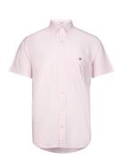 GANT Reg Classic Oxford Ss Shirt Rosa