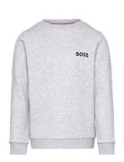 Sweatshirt Tops Sweat-shirts & Hoodies Sweat-shirts Grey BOSS
