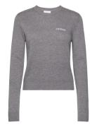 2Nd Lance Tt - Soft Wool Blend Tops Knitwear Jumpers Grey 2NDDAY