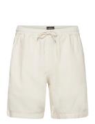 Dyed Canvas Beach Shorts Bottoms Shorts Casual Cream Mads Nørgaard