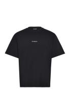 Daily Over D Tee Designers T-shirts Short-sleeved Black HAN Kjøbenhavn